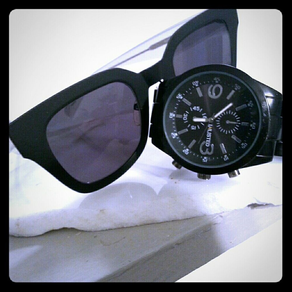 Celine Angular Titanium Frame Glasses